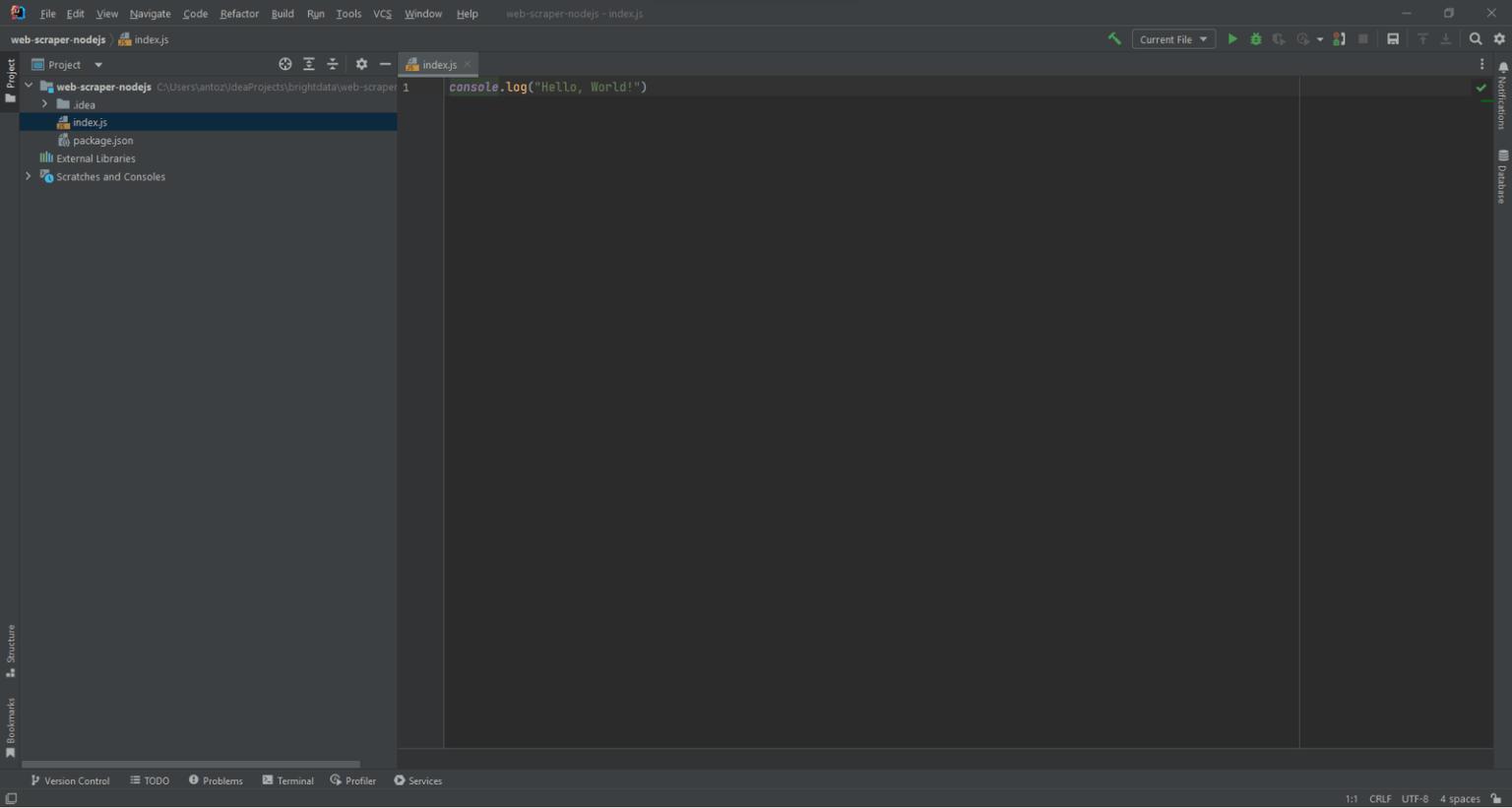 Guia de raspagem de dados na Web com Javascript e Node.js