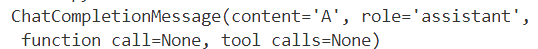 the result from the answer dictionary