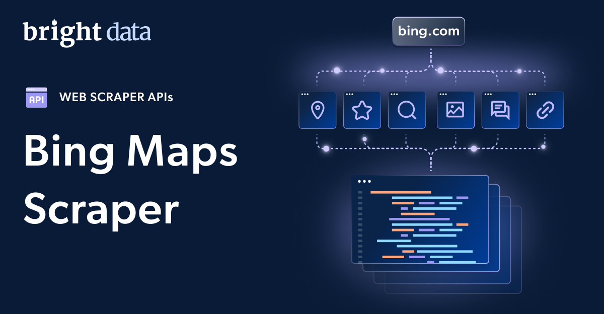 Bing Maps Scraper API - Teste grátis