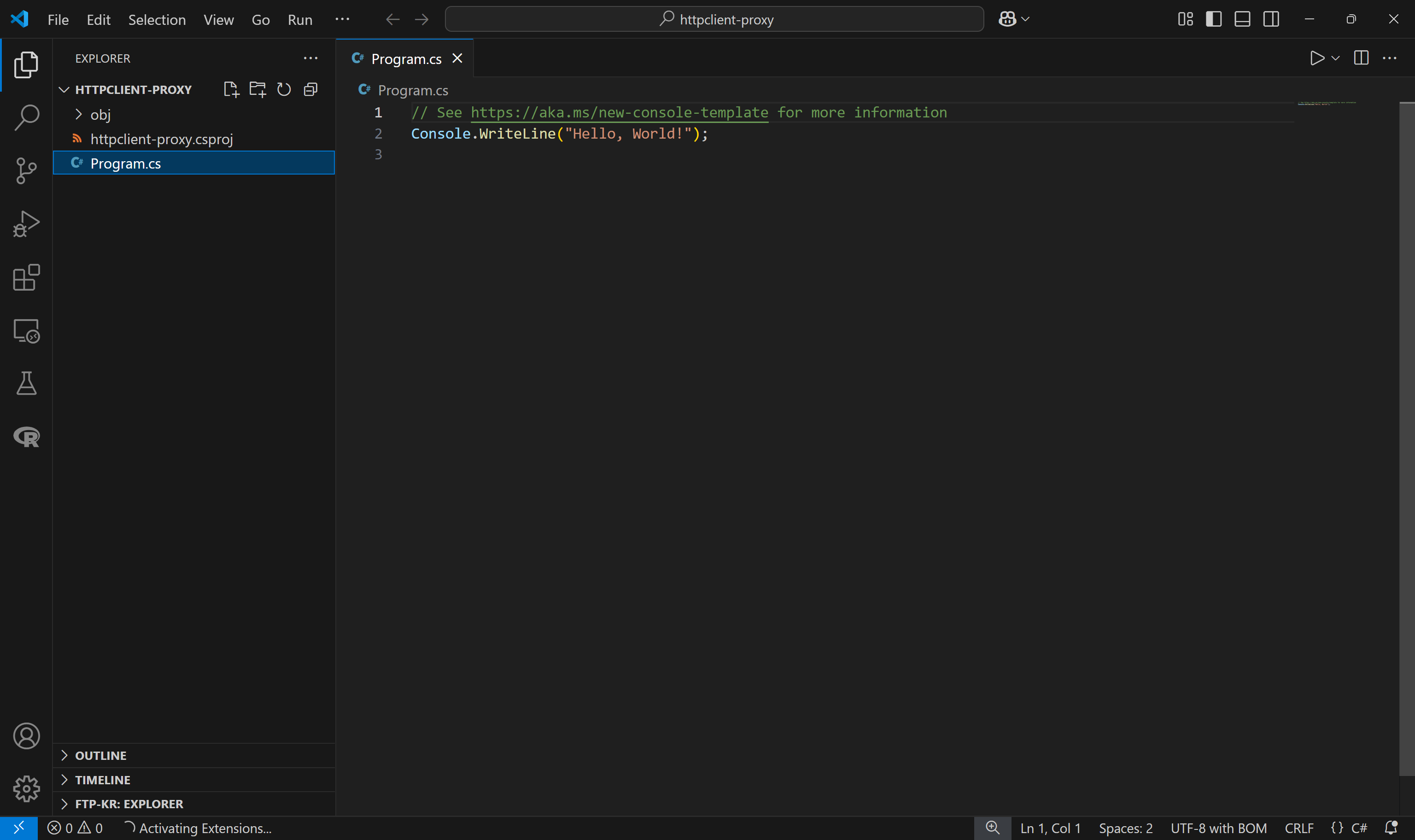 Program.cs em seu projeto C#