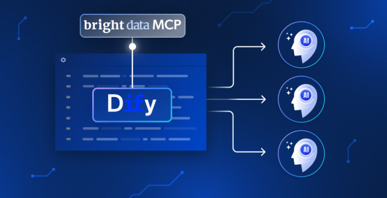 Crie agentes de IA usando Dify e Bright Data facilmente