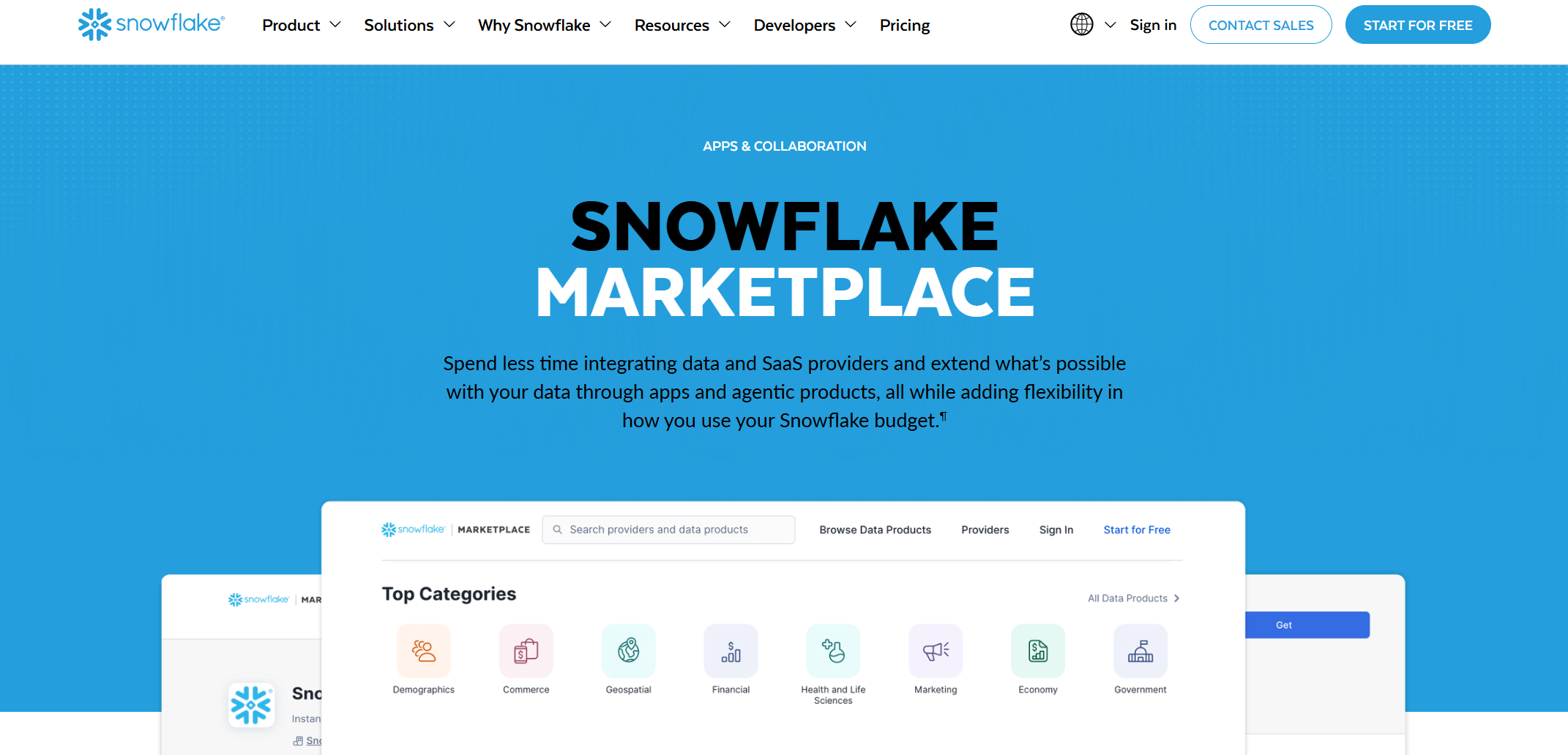 Mercado Snowflake