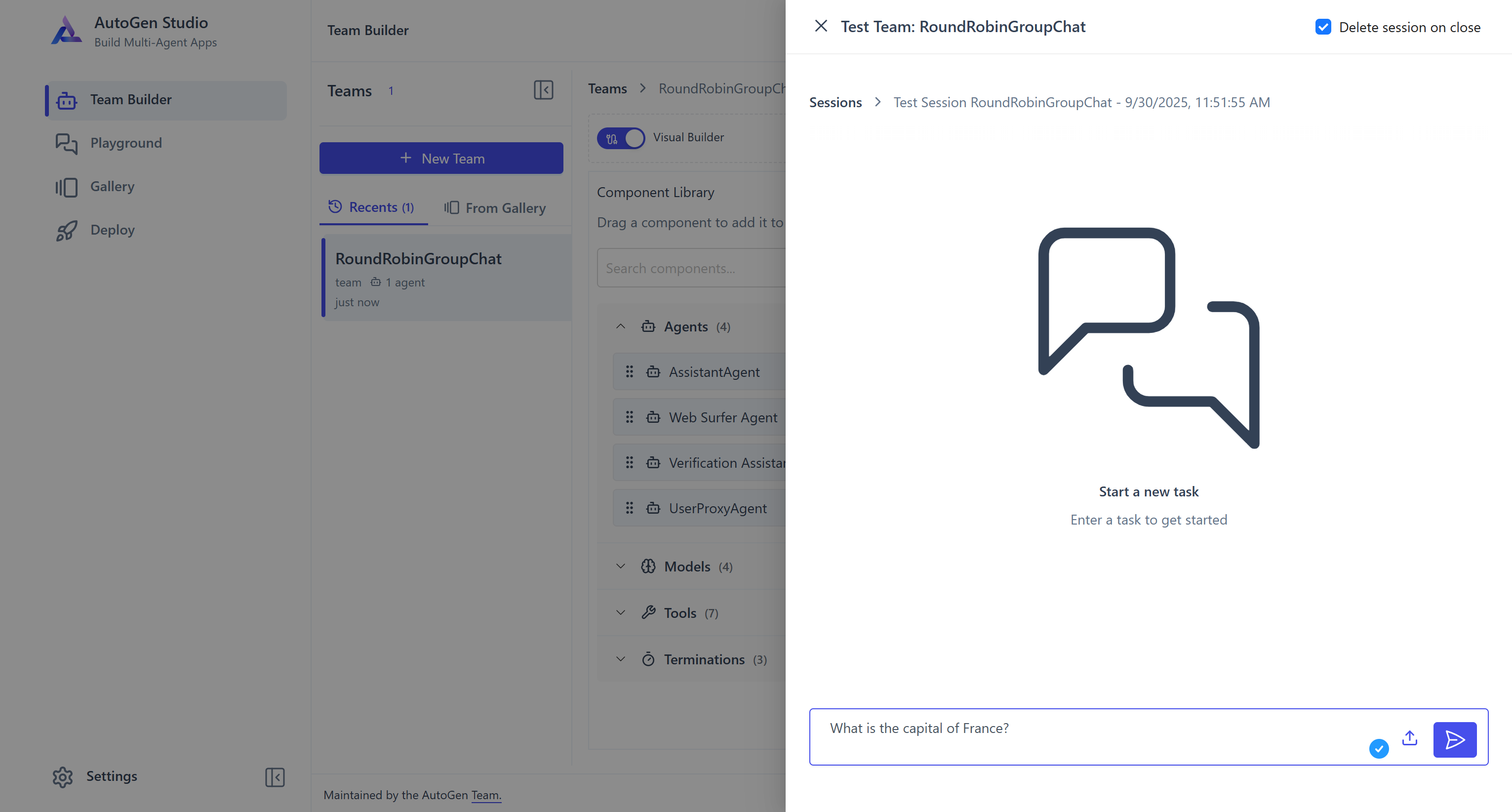 Note the chat section on the right