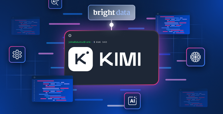 Kimi code CLI with Bright Data